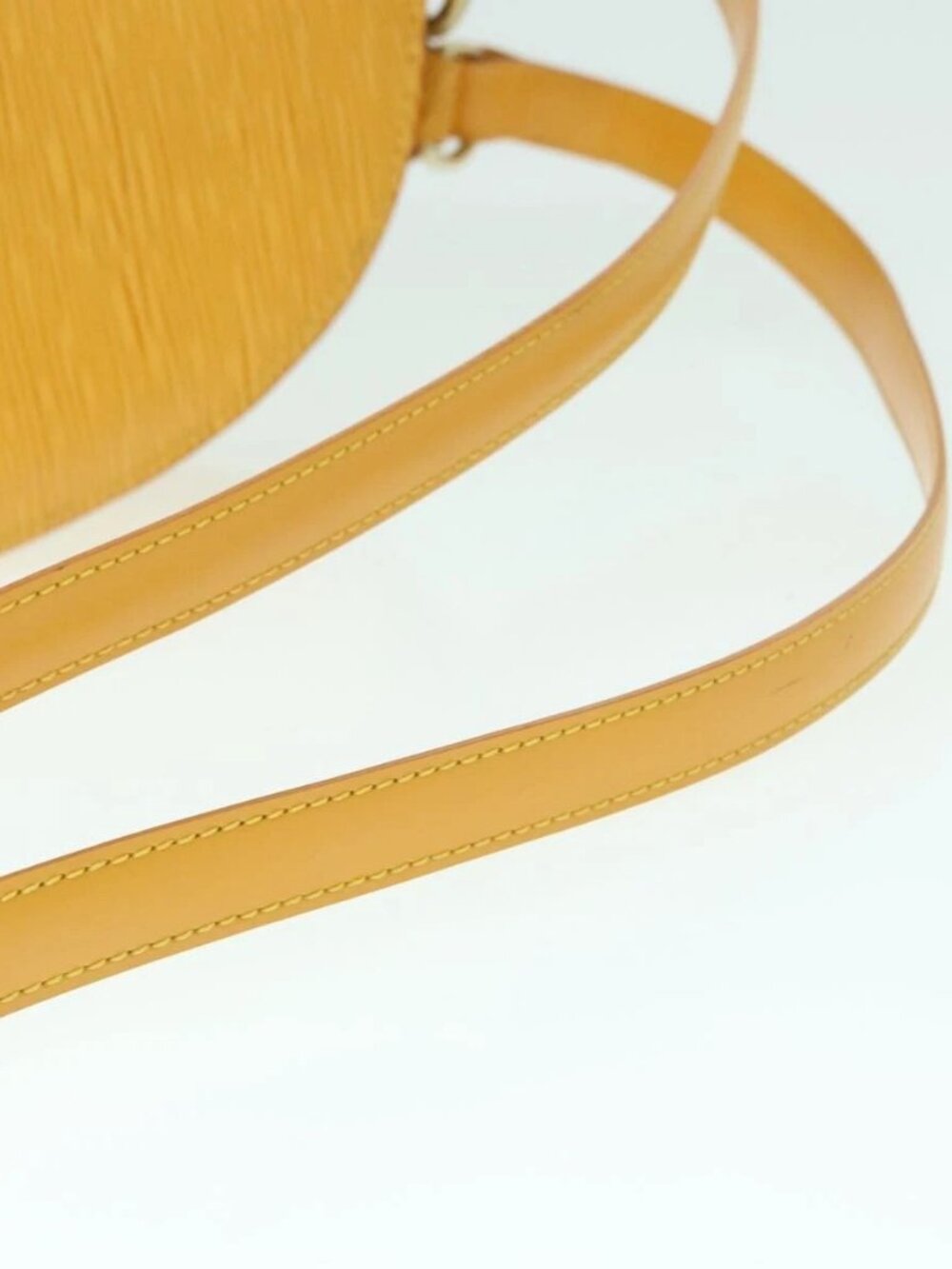 LOUIS VUITTON Epi Mabillon Backpack Yellow M52239 LV Auth 93891 - Picture 8 of 16